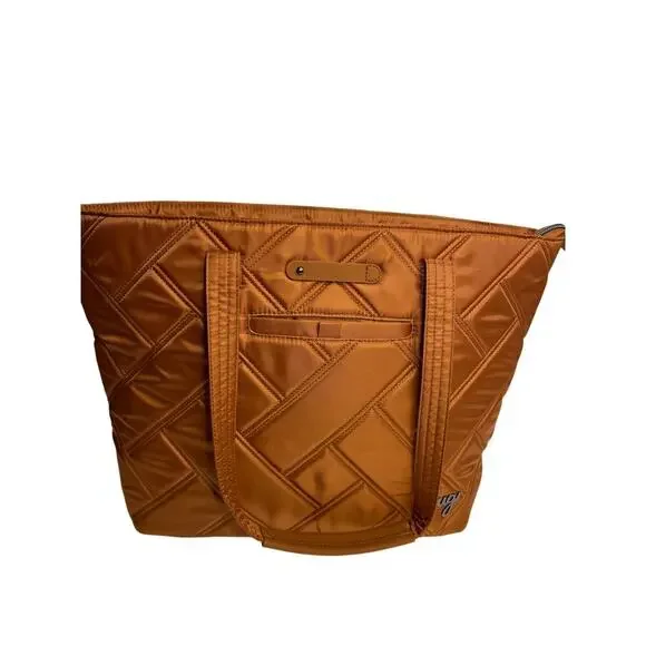 Lug women’s Skyliner Tote Bag Copper Brown - Picture 9 of 12